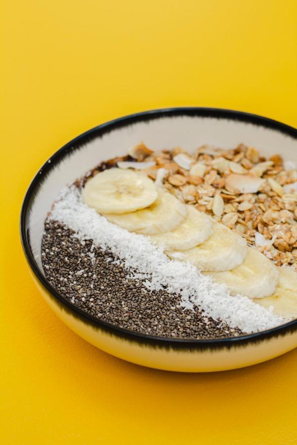 Kai 36 - Hotel Zwischen Fels Und Fluss 格拉茨 外观 照片 Chia seeds in a smoothie