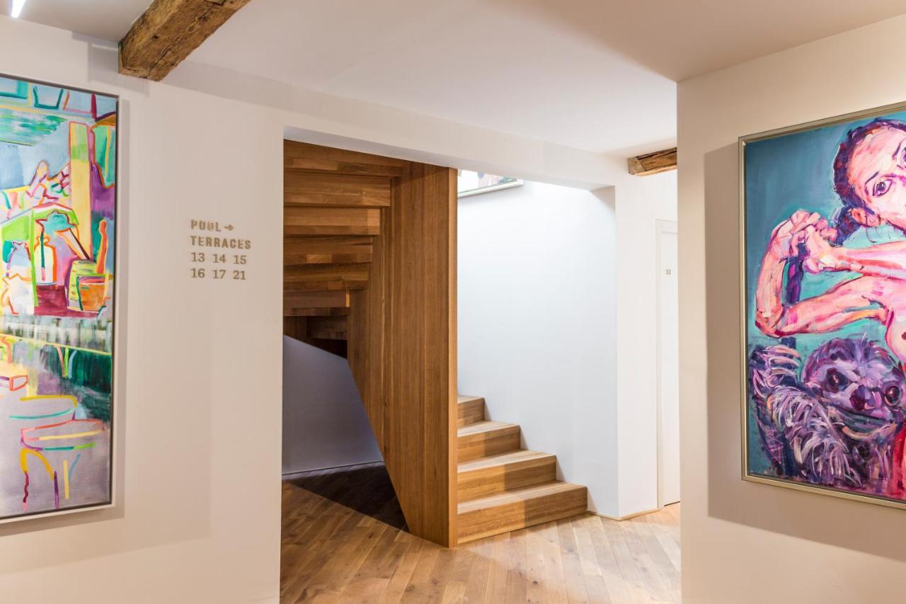 Kai 36 - Hotel Zwischen Fels Und Fluss 格拉茨 外观 照片 Interior of the gallery